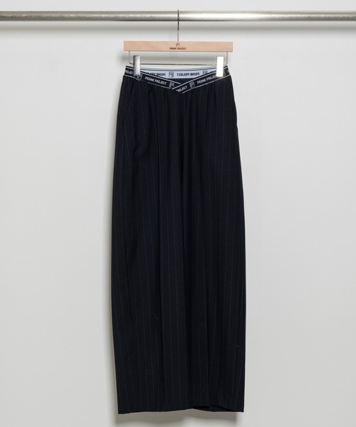 PRANK PROJECT（プランクプロジェクト）の「エラティックロゴトラウザーズ/Erratic Logo Trouser（スラックス・レディース・ネイビー/グレー/アイボリー・38/36）」の5枚目の写真