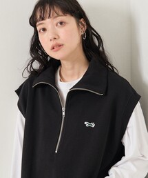FREAK'S STORE | TOWN CRAFT × FREAK'S STORE/タウンクラフト 別注 ハーフジップスウェットベスト(ベスト)