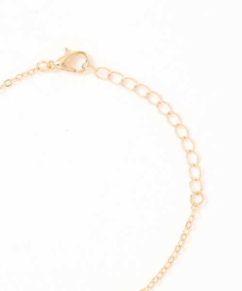 Fun & Daily（ファンアンドデイリー）の「シンプリークリスタルネックレス（ネックレス・レディース・ゴールド/シルバー・FREE）」の3枚目の写真