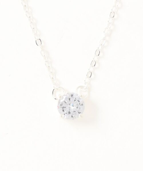 Fun & Daily（ファンアンドデイリー）の「シンプリークリスタルネックレス（ネックレス・レディース・ゴールド/シルバー・FREE）」の8枚目の写真
