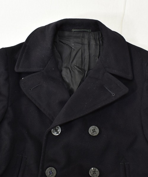 VINTAGE（ヴィンテージ）の「【ヴィンテージ古着】70～80's ミリタリー U.S.NAVY ウール Pコート（ピーコート・メンズ・ブラック・42）」の11枚目の写真