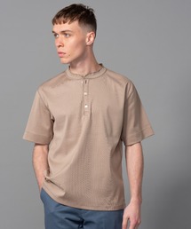 サンフォーキン シルケットリブ / ヘンリーネックTシャツ
