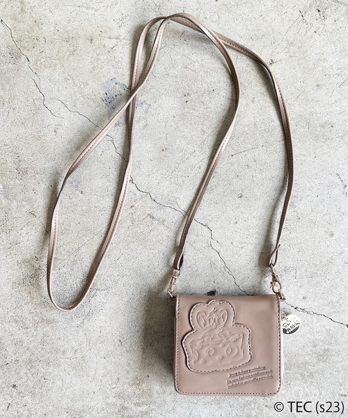 FLAPPER フラッパー:TOM＆JERRY トムとジェリー ラテカラー ショルダーウォレット お財布ショルダー 二つ折り財布（財布）｜FLAPPER（フラッパー）