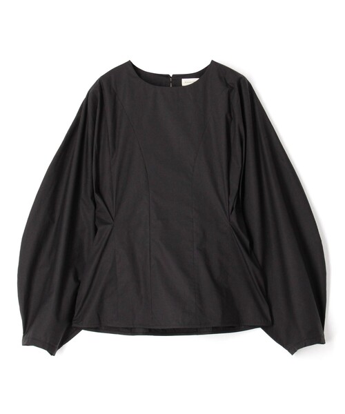 BY MALENE BIRGER(バイマレーネビルガー)の「BY MALENE BIRGER コットンブラウス(シャツ/ブラウス・レディース・ベージュ/ブラック・34)」の2枚目の写真
