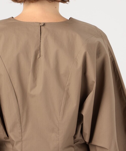 BY MALENE BIRGER(バイマレーネビルガー)の「BY MALENE BIRGER コットンブラウス(シャツ/ブラウス・レディース・ベージュ/ブラック・34)」の3枚目の写真