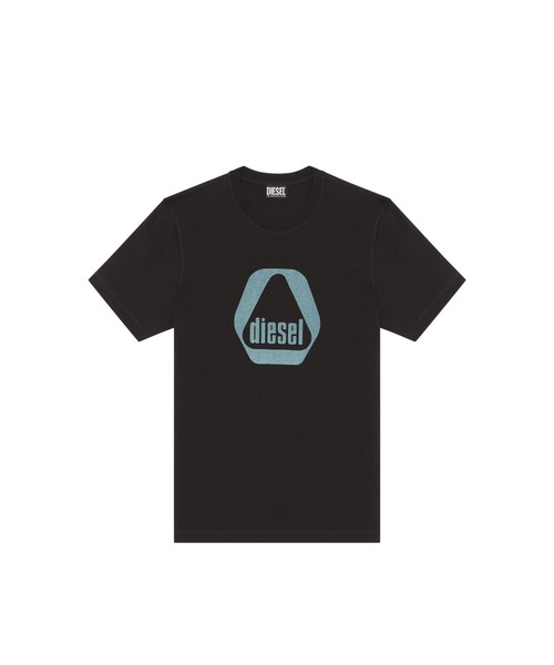 DIESEL(ディーゼル)の「メンズ Tシャツ グラフィック(Tシャツ/カットソー・メンズ・ホワイト/ブラック系その他/ライトグレー/イエロー系その他・LARGE/SMALL/X-LARGE/XX-LARGE/MEDIUM/X-SMALL/XXX-LARGE)」の6枚目の写真