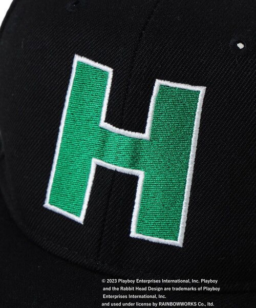 PLAYBOY（プレイボーイ）の「PLAYBOY × Heel Collective / Limited to BEAMS T CAP（キャップ・メンズ・ブラック・ONE SIZE）」の5枚目の写真