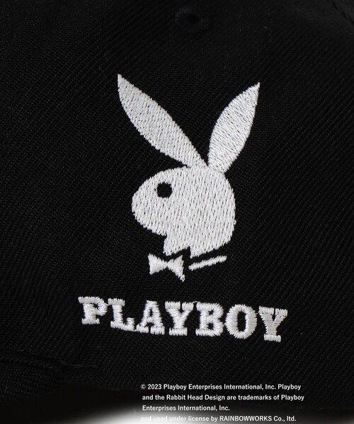 PLAYBOY（プレイボーイ）の「PLAYBOY × Heel Collective / Limited to BEAMS T CAP（キャップ・メンズ・ブラック・ONE SIZE）」の7枚目の写真