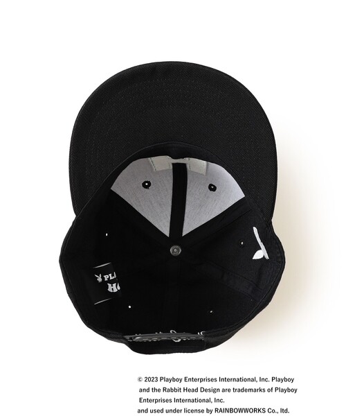 PLAYBOY（プレイボーイ）の「PLAYBOY × Heel Collective / Limited to BEAMS T CAP（キャップ・メンズ・ブラック・ONE SIZE）」の12枚目の写真