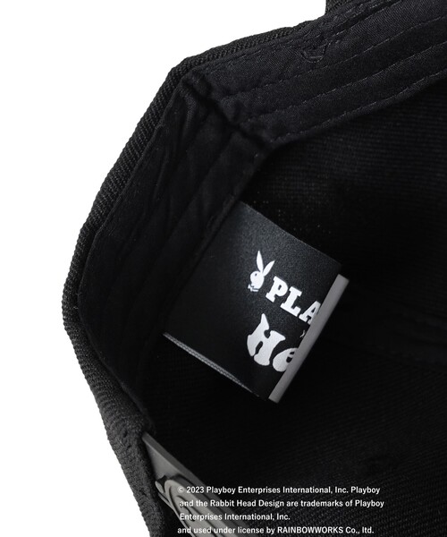PLAYBOY（プレイボーイ）の「PLAYBOY × Heel Collective / Limited to BEAMS T CAP（キャップ・メンズ・ブラック・ONE SIZE）」の13枚目の写真