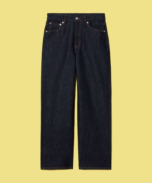 FOREVER 21（フォーエバー トゥエンティーワン）の「ストレートデニムパンツ（デニムパンツ・レディース・ライトインディゴブルー/ネイビー/グレー/ブルー・LARGE/MEDIUM/SMALL）」の20枚目の写真