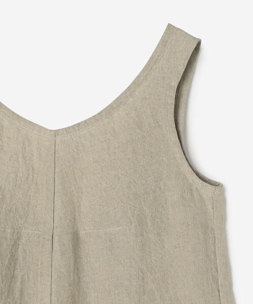 Bshop(ビショップ)の「isabella clementini | 2WAY リネンドレスパンツ WOMEN(サロペット/オーバーオール・レディース・Nat・38)」の12枚目の写真