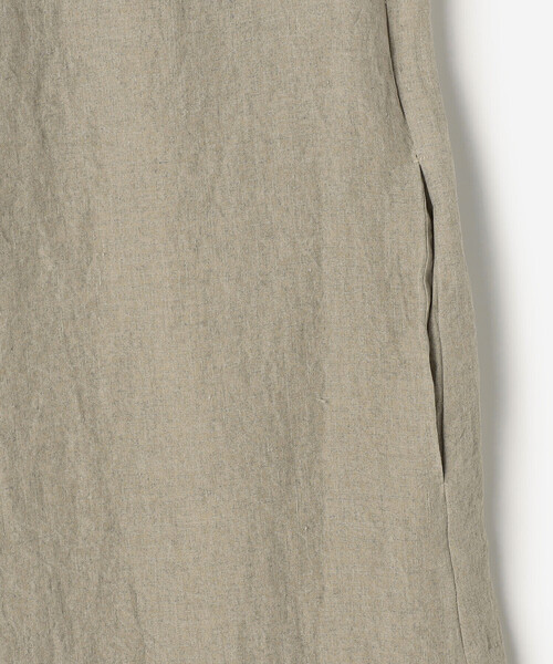 Bshop(ビショップ)の「isabella clementini | 2WAY リネンドレスパンツ WOMEN(サロペット/オーバーオール・レディース・Nat・38)」の5枚目の写真