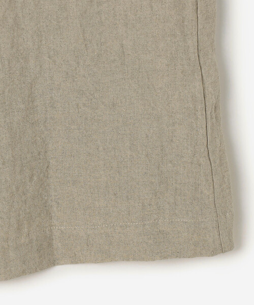 Bshop(ビショップ)の「isabella clementini | 2WAY リネンドレスパンツ WOMEN(サロペット/オーバーオール・レディース・Nat・38)」の3枚目の写真
