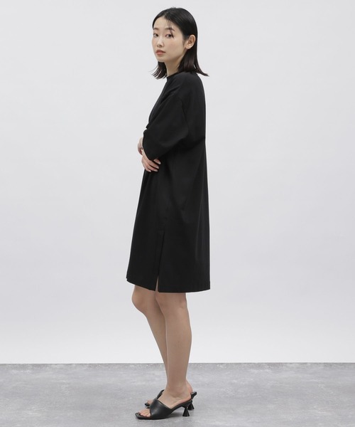 LAKOLE（ラコレ）の「モックネックTシャツワンピース / 188291