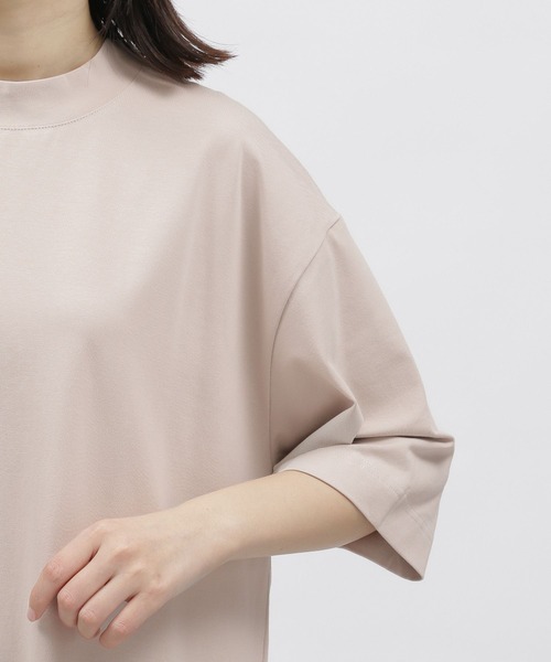 LAKOLE（ラコレ）の「モックネックTシャツワンピース / 188291