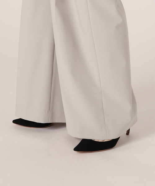 AP STUDIO T/R Wide slacks ワイドスラックス　36 AP STUDIO T/R Wide slacks ワイドスラックス 36