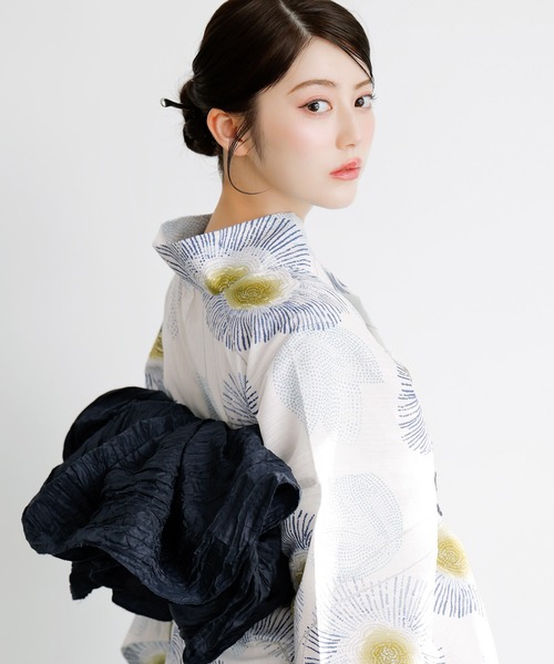 Dita(ディータ)の「1人で着られる浴衣5点セット 和歌山染工日本染め(ゆかた・兵児帯・下駄・着付け本・腰ひも)【K】(浴衣・レディース・その他6/その他4/その他7/その他9/その他8/その他1/その他2/その他3/その他5/その他10/その他11/その他12/その他13/その他14/その他17/その他18/その他16/その他15/その他20/その他19・FREE)」の16枚目の写真