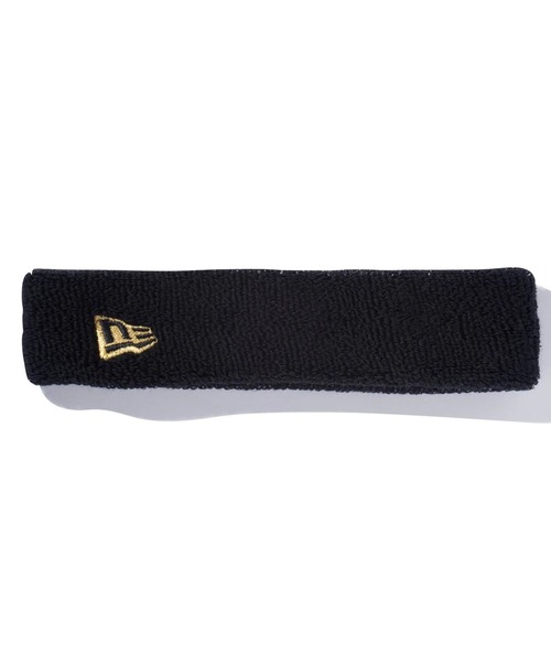 NEW ERA(ニューエラ)の「NEW ERA/ニューエラ ヘッドバンド フラッグロゴxニューエラロゴ パイル 11225826/11225827/11225828(ヘアバンド・メンズ・ブラック×ホワイト/ホワイト×ブラック/ブラック×ゴールド・FREE)」の3枚目の写真