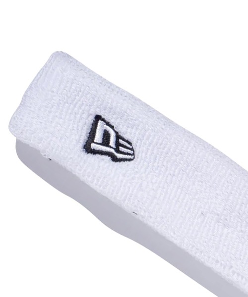 NEW ERA(ニューエラ)の「NEW ERA/ニューエラ ヘッドバンド フラッグロゴxニューエラロゴ パイル 11225826/11225827/11225828(ヘアバンド・メンズ・ブラック×ホワイト/ホワイト×ブラック/ブラック×ゴールド・FREE)」の5枚目の写真