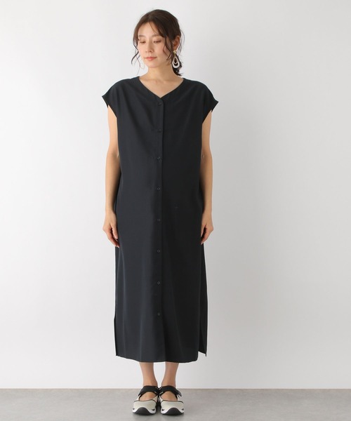 LEPSIM（レプシィム）の「マタニティ／ケープ付きワンピース　190461（マタニティウェア/グッズ・レディース・ブラック/オレンジ・FREE）」の13枚目の写真