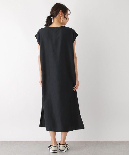 LEPSIM（レプシィム）の「マタニティ／ケープ付きワンピース　190461（マタニティウェア/グッズ・レディース・ブラック/オレンジ・FREE）」の15枚目の写真