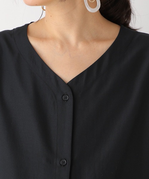 LEPSIM（レプシィム）の「マタニティ／ケープ付きワンピース　190461（マタニティウェア/グッズ・レディース・ブラック/オレンジ・FREE）」の20枚目の写真