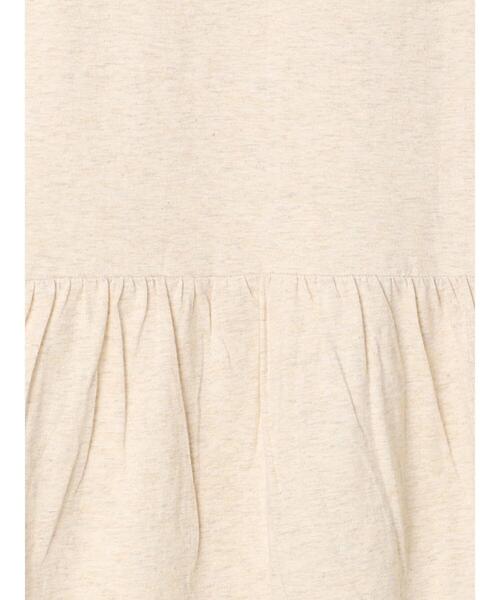 Samansa Mos2（サマンサ モスモス）の「スタンドレースノースリーブカットソー（タンクトップ・レディース・ベージュ/オフホワイト/ブラック・ﾌﾘ-）」の18枚目の写真