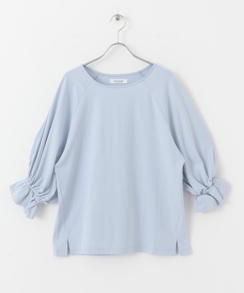 URBAN RESEARCH Sonny Label（アーバンリサーチサニーレーベル）の「キャンディースリーブカットプルオーバー（Tシャツ/カットソー・レディース・ブラック/ホワイト/ブルー/ミント/マスタード・FREE）」の17枚目の写真