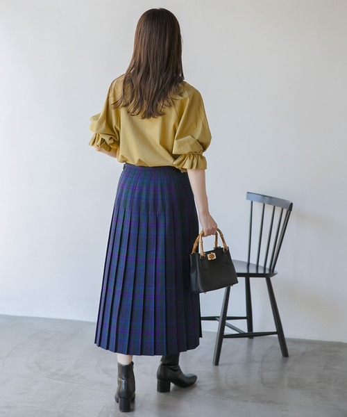 URBAN RESEARCH Sonny Label（アーバンリサーチサニーレーベル）の「キャンディースリーブカットプルオーバー（Tシャツ/カットソー・レディース・ブラック/ホワイト/ブルー/ミント/マスタード・FREE）」の13枚目の写真