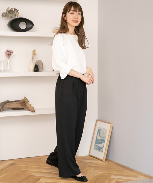 URBAN RESEARCH Sonny Label（アーバンリサーチサニーレーベル）の「キャンディースリーブカットプルオーバー（Tシャツ/カットソー・レディース・ブラック/ホワイト/ブルー/ミント/マスタード・FREE）」の10枚目の写真