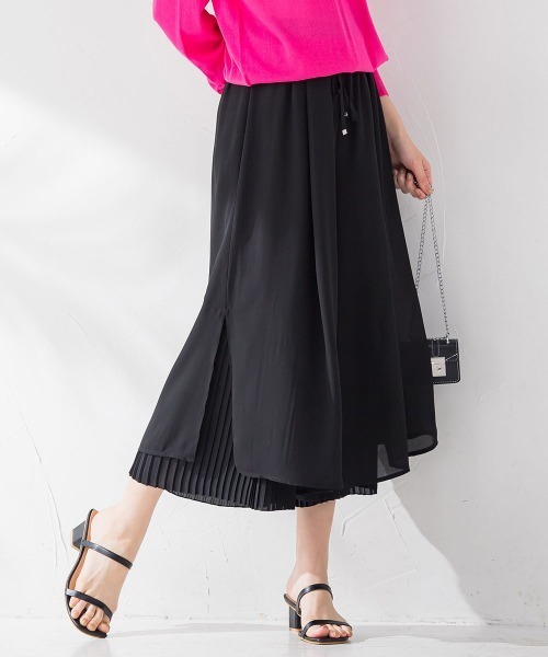 VICKY（ビッキー）の「【毎年人気！ビッキー定番/新色登場】スカーチョ《手洗い可能》（その他パンツ・レディース・ブルー/ホワイト/ブラック/カーキ・M）」の2枚目の写真