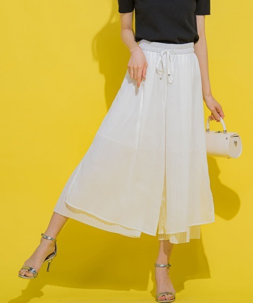 VICKY（ビッキー）の「【毎年人気！ビッキー定番/新色登場】スカーチョ《手洗い可能》（その他パンツ・レディース・ブルー/ホワイト/ブラック/カーキ・M）」の10枚目の写真