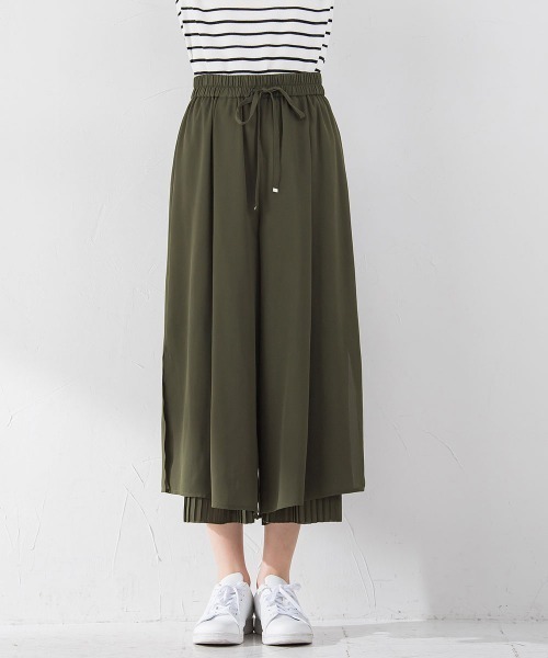 VICKY（ビッキー）の「【毎年人気！ビッキー定番/新色登場】スカーチョ《手洗い可能》（その他パンツ・レディース・ブルー/ホワイト/ブラック/カーキ・M）」の11枚目の写真