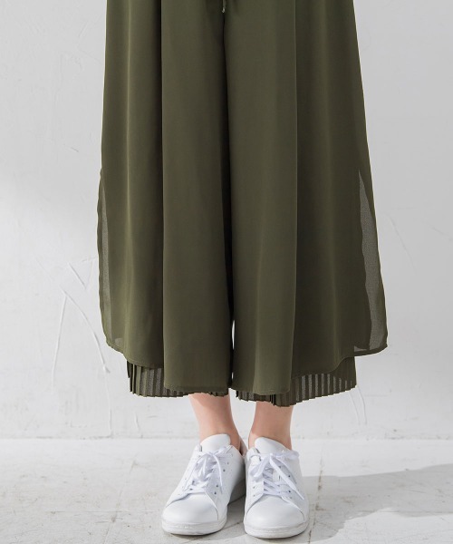 VICKY（ビッキー）の「【毎年人気！ビッキー定番/新色登場】スカーチョ《手洗い可能》（その他パンツ・レディース・ブルー/ホワイト/ブラック/カーキ・M）」の7枚目の写真