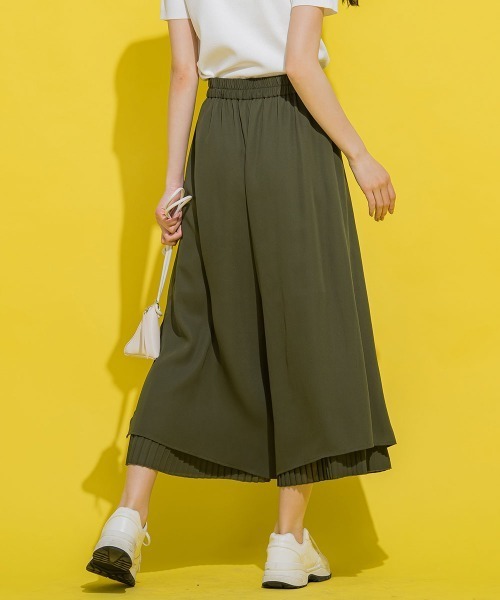 VICKY（ビッキー）の「【毎年人気！ビッキー定番/新色登場】スカーチョ《手洗い可能》（その他パンツ・レディース・ブルー/ホワイト/ブラック/カーキ・M）」の16枚目の写真