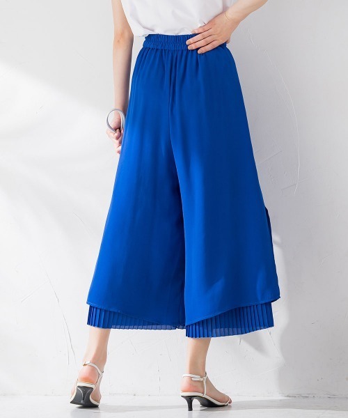 VICKY（ビッキー）の「【毎年人気！ビッキー定番/新色登場】スカーチョ《手洗い可能》（その他パンツ・レディース・ブルー/ホワイト/ブラック/カーキ・M）」の20枚目の写真