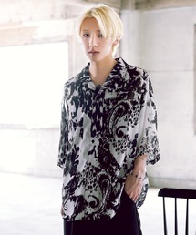 G.O.C | マルチ パターン ルーズ シフォン シアーシャツ(シャツ/ブラウス)