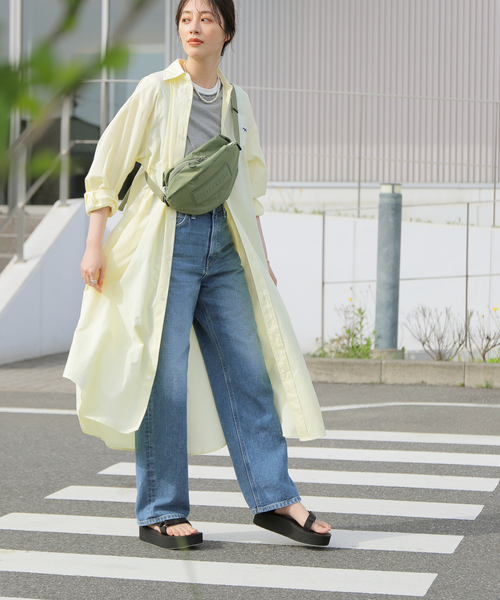 HUNTER（ハンター）の「【HUNTER/ハンター】 travel ripstop crossbody（ボディバッグ/ウエストポーチ・レディース・ブラック/カーキ/イエロー・FREE）」の8枚目の写真