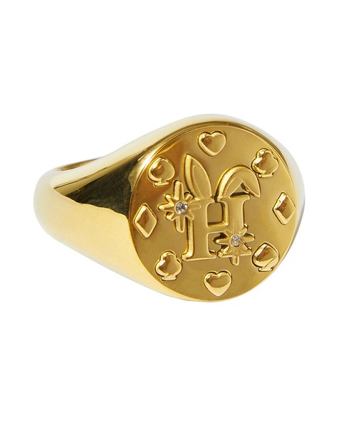 HUF（ハフ）の「HUF X FREDDIE GIBBS PINKY RING / HUF コラボ リング 