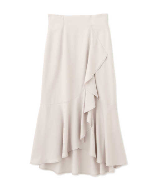 PROPORTION BODY DRESSING（プロポーションボディドレッシング）の「ラップラッフルスカート / 1213120903（スカート・レディース・オフホワイト/ダークグレー・SMALL/MEDIUM）」の10枚目の写真