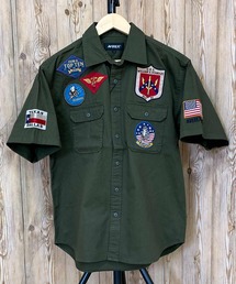 AVIREX | TOPGUN SHORT SLEEVE SHIRT 半袖シャツ(シャツ/ブラウス)