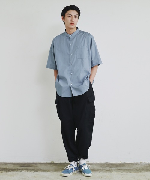 Magine（マージン）の「【SELECT】IR:コットン ツイル ワイド カーゴパンツ（カーゴパンツ・メンズ・ブラック/カーキ/ベージュ・M/L/XL）」の17枚目の写真