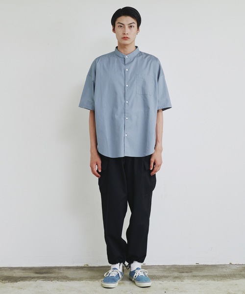 Magine（マージン）の「【SELECT】IR:コットン ツイル ワイド カーゴパンツ（カーゴパンツ・メンズ・ブラック/カーキ/ベージュ・M/L/XL）」の20枚目の写真