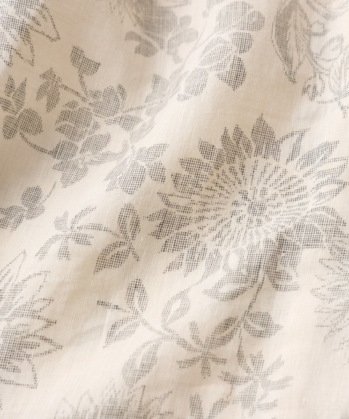 BEARDSLEY(ビアズリー)の「浴衣・マンガン絣ヒマワリ(その他小物・レディース・シルバー・FREE)」の6枚目の写真