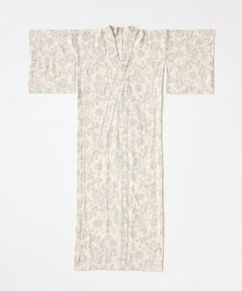 BEARDSLEY(ビアズリー)の「浴衣・マンガン絣ヒマワリ(その他小物・レディース・シルバー・FREE)」の8枚目の写真