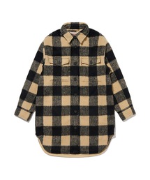 Levi's/リーバイス NOLA オーバーサイズシャツ イエロー ALMOND BUFF