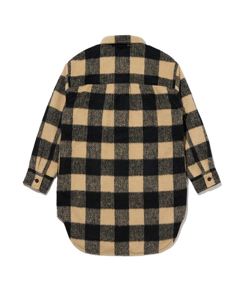 Levi's(リーバイス)の「Levi's/リーバイス NOLA オーバーサイズシャツ イエロー ALMOND BUFF(その他アウター・レディース・ナチュラル・S/M/XS)」の4枚目の写真