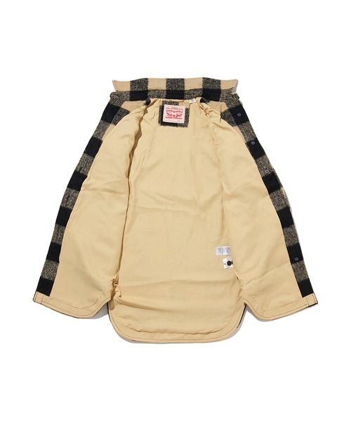 Levi's(リーバイス)の「Levi's/リーバイス NOLA オーバーサイズシャツ イエロー ALMOND BUFF(その他アウター・レディース・ナチュラル・S/M/XS)」の8枚目の写真