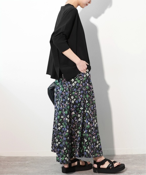 JOURNAL STANDARD relume(ジャーナルスタンダード レリューム)の「《追加4》MVSコットンワイドプルオーバー(Tシャツ/カットソー・レディース・グレー/ブラック・FREE)」の16枚目の写真